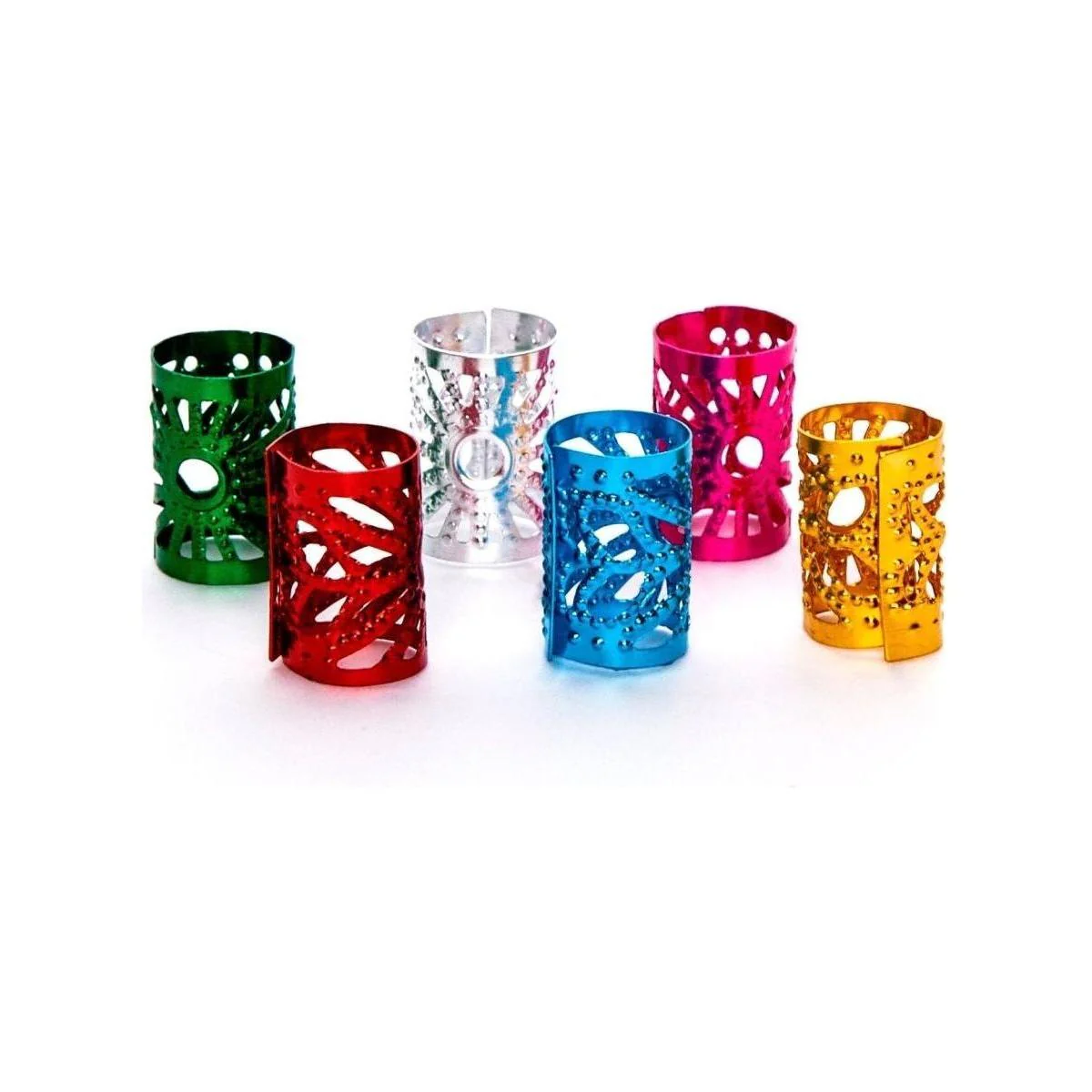 Dreamfix 170Pcs Hair Beads Vibrant Colors 7 Colors - Image 5