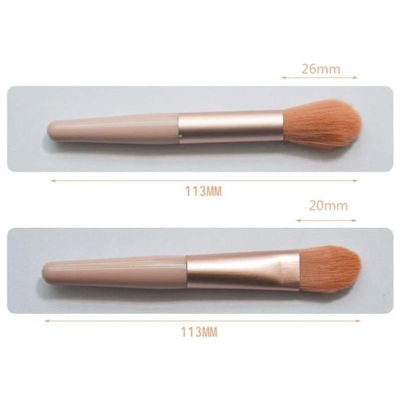 Dreamfix 8pcs Travel Makeup Brushes - Image 4
