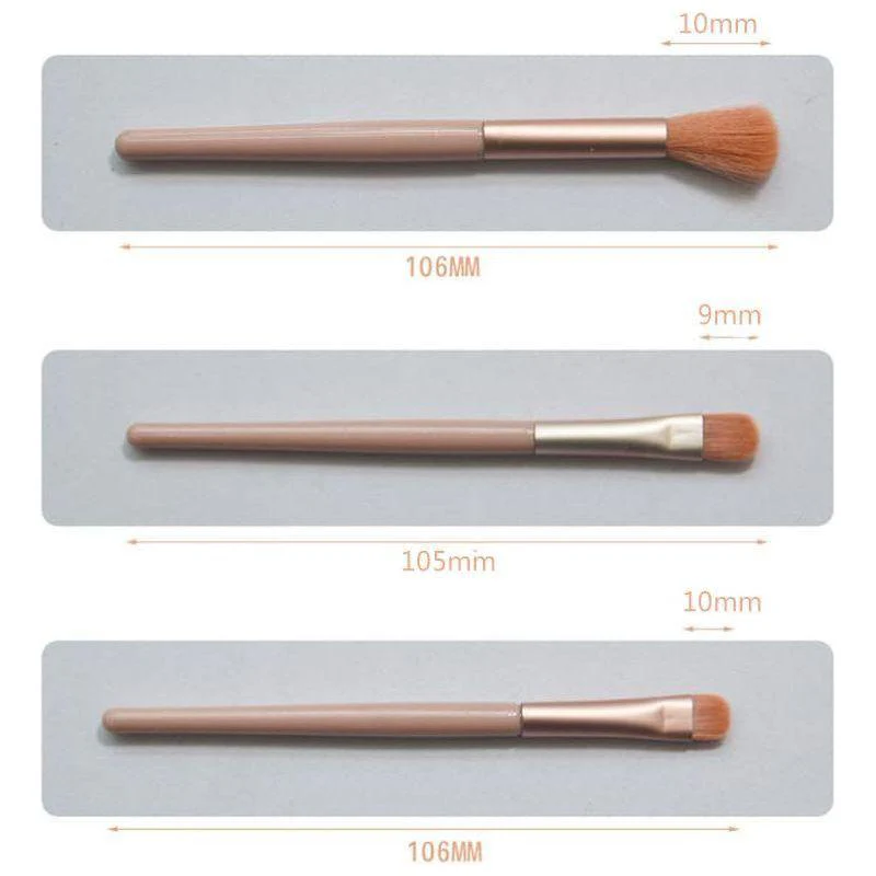 Dreamfix 8pcs Travel Makeup Brushes - Image 5