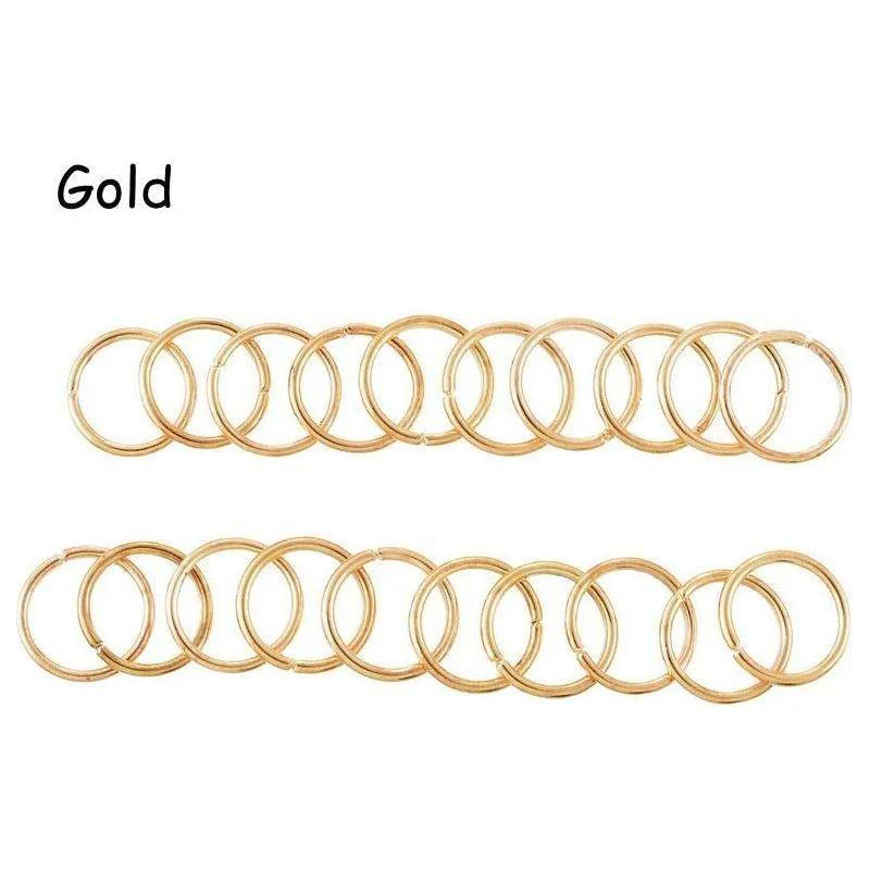 Dreamfix African Women Spring Twist Hair Rings 100 pcs - Image 2
