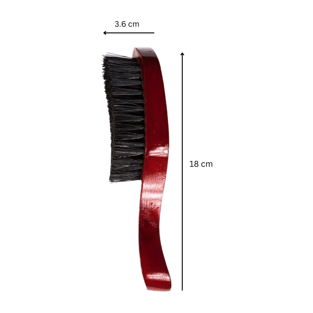 Dreamfix Curved Club Brush with Handle Soft /Hard - Image 8