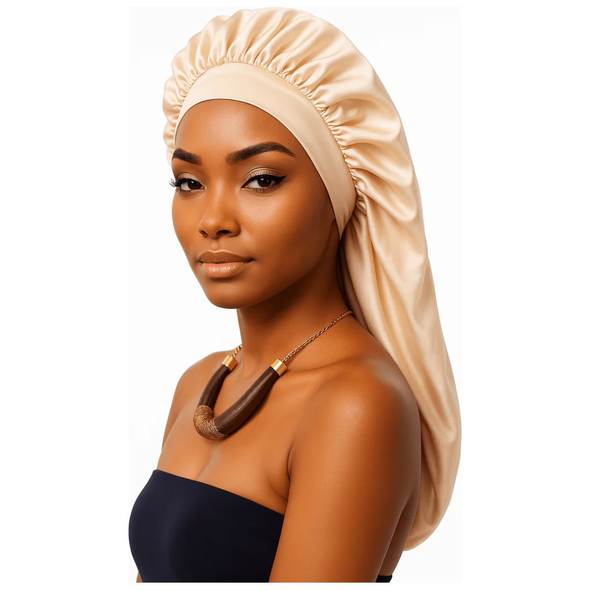 Dreamfix Double Layer Long Hair Bonnet - Image 5