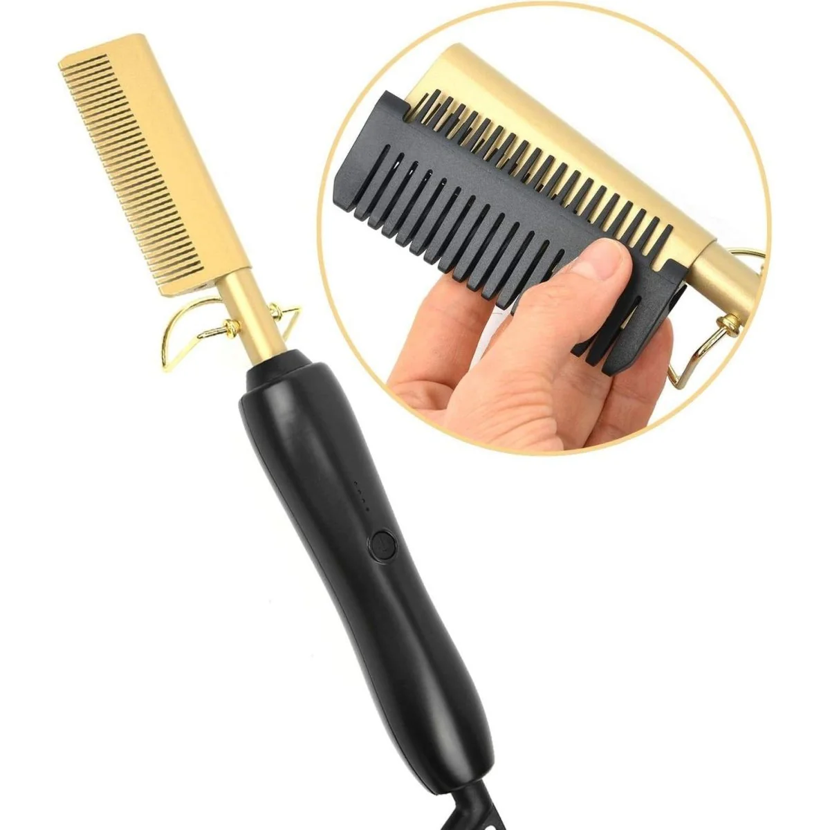 Dreamfix Electric Ceramic Hot Comb – Adjustable Heat - Image 4