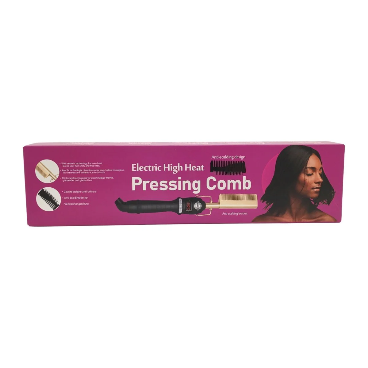 Dreamfix Electric Ceramic Hot Comb – Adjustable Heat - Image 5