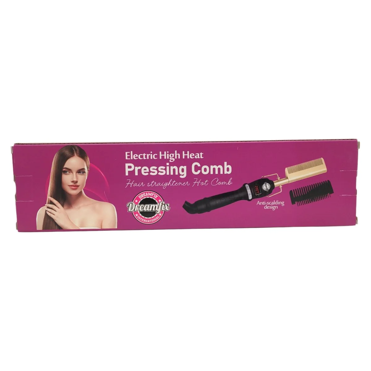 Dreamfix Electric Ceramic Hot Comb – Adjustable Heat - Image 6