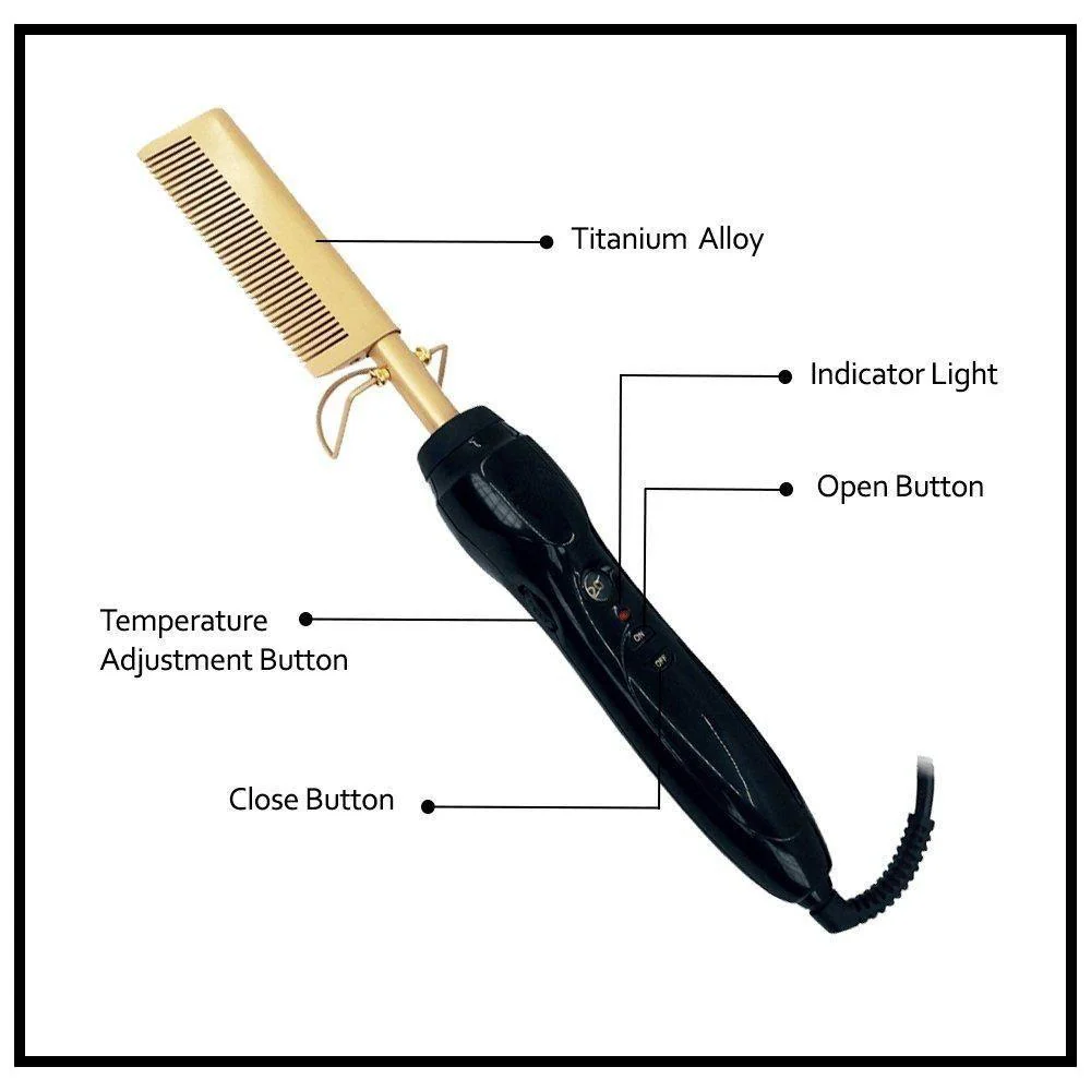 Dreamfix ELECTRIC Professional Pressing Comb - Image 3