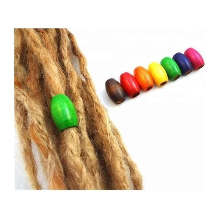Dreamfix Hair Bead Dreadlocks Rainbow Color 24pcs