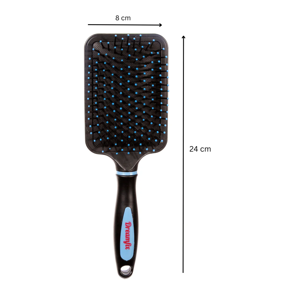 Dreamfix Square Hair Brush Black Square/Oval - Image 5