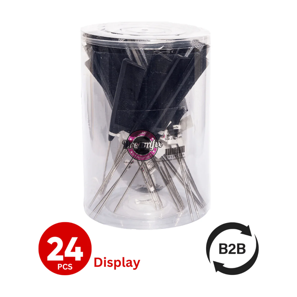 Dreamfix Hair Comb Material: PP Size : 23*2.7cm - Image 2