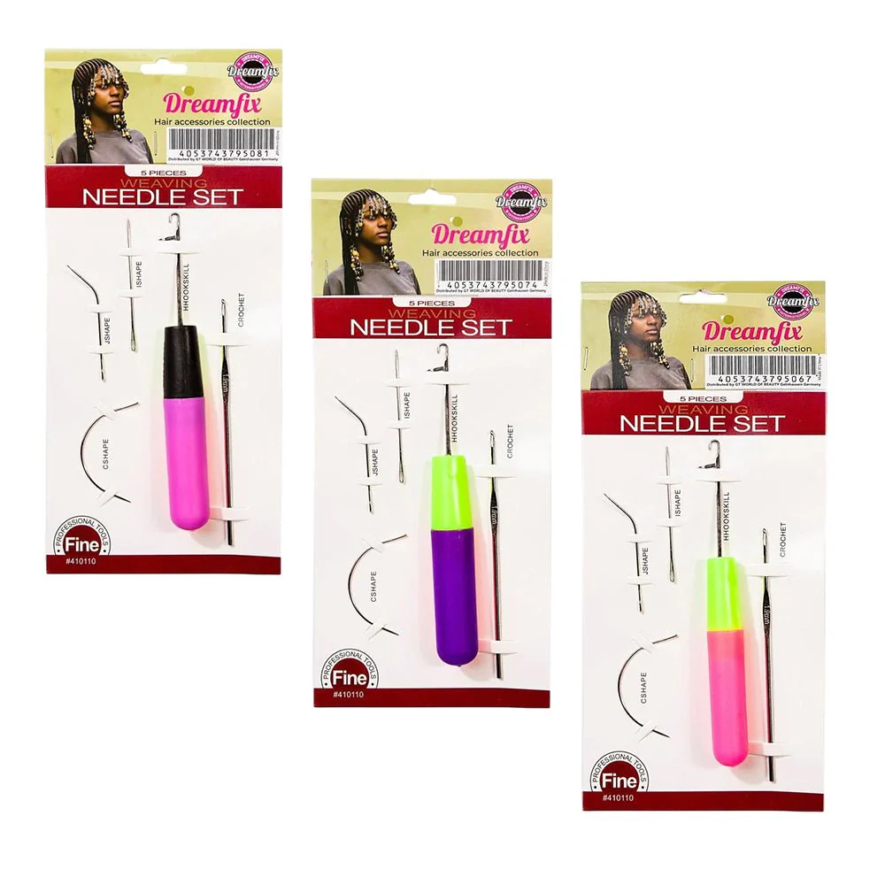 Dreamfix Hair Crochet Hook needle tool crochet 5 Pcs Set Pin