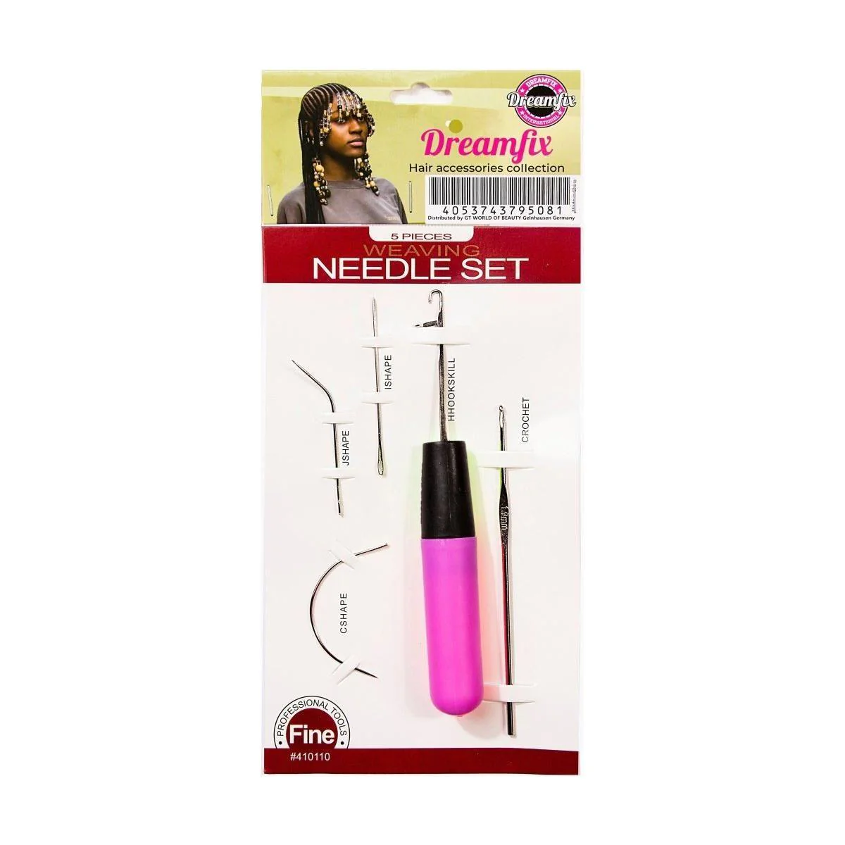 Dreamfix Hair Crochet Hook needle tool crochet 5 Pcs Set Pin - Image 8