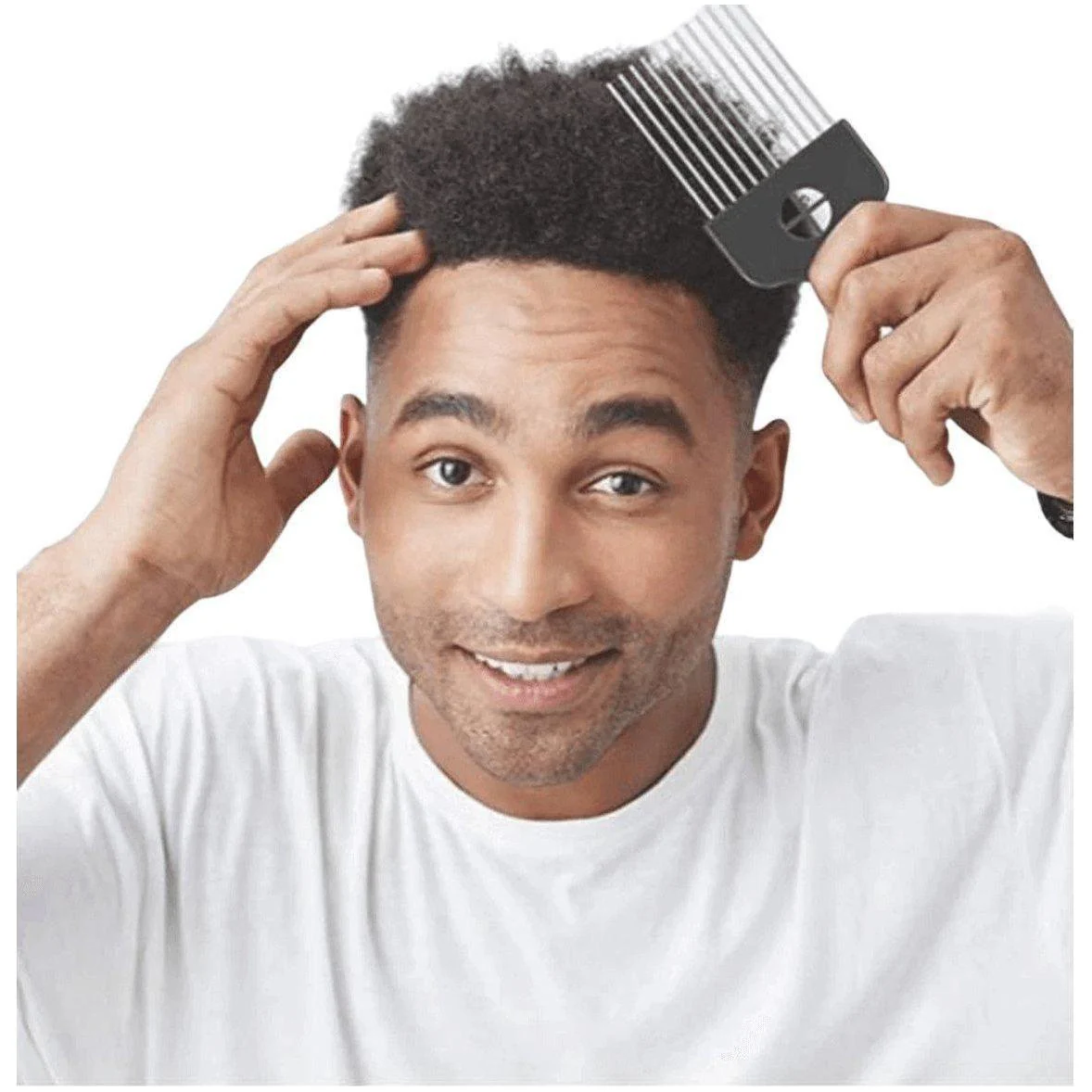 Dreamfix Hair Pik Afro Combs For Hairstyling - Image 2