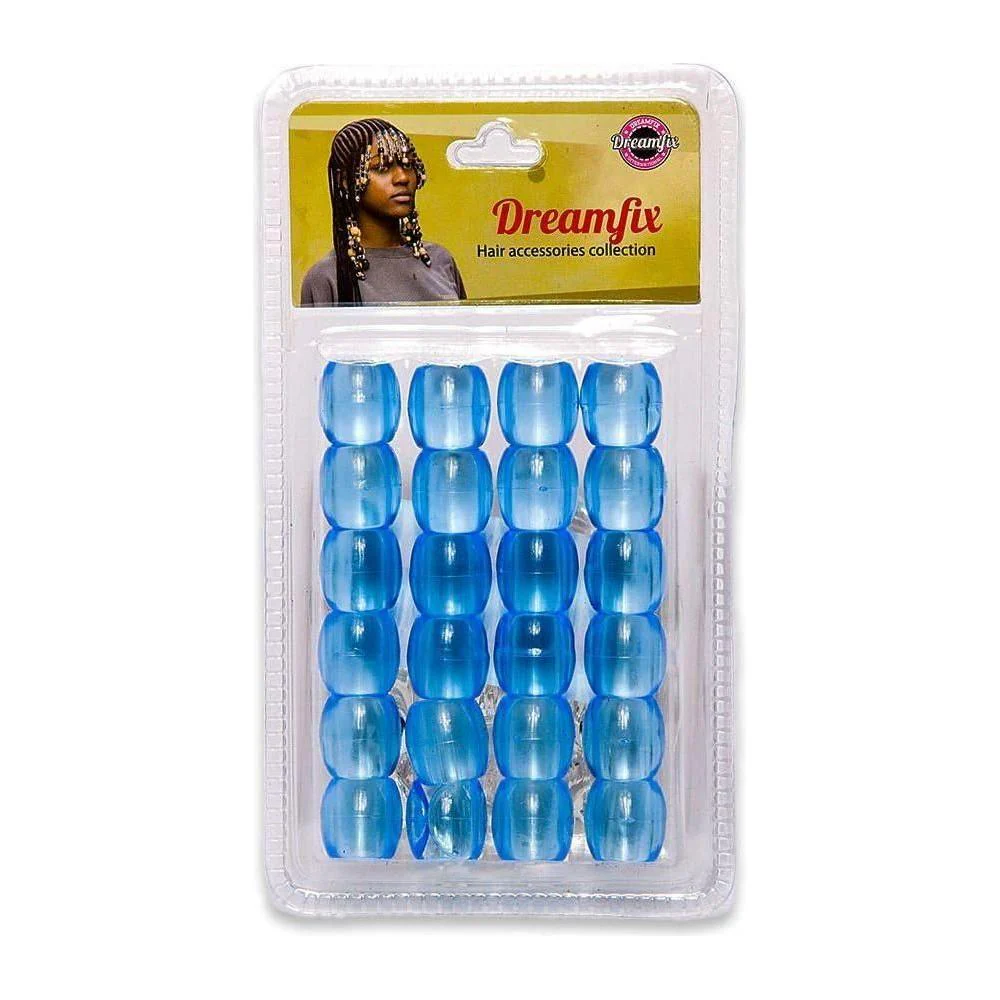 Dreamfix Jumbo Hair Beads Transparent - Image 3