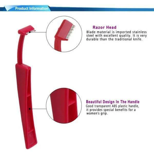 Dreamfix Maxfresh Single Blade Eyebrow Razors 3 Pcs - Image 2