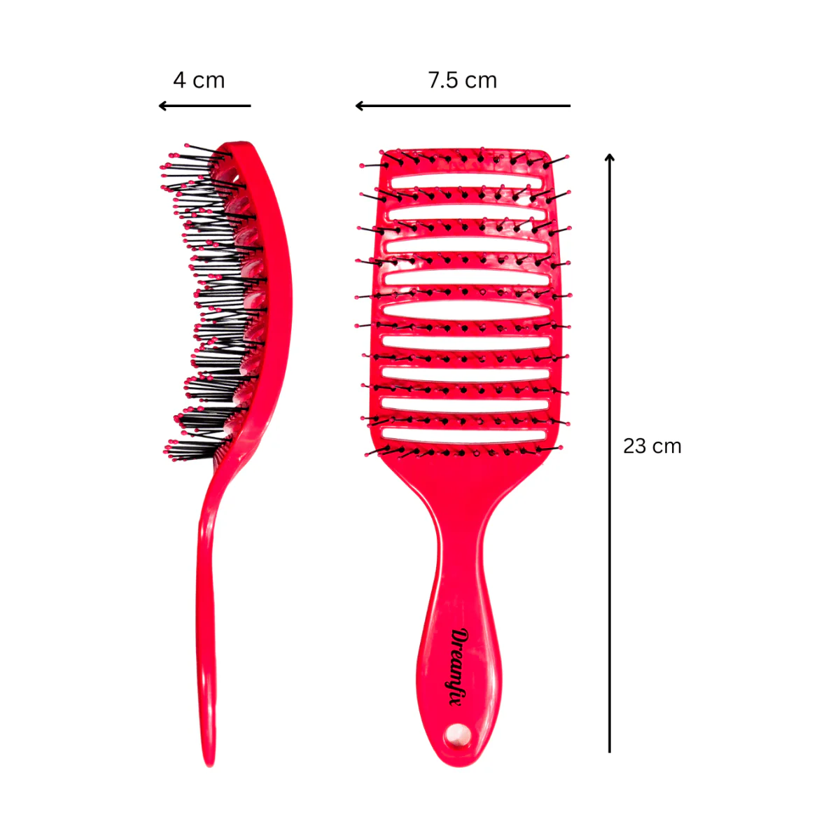 Dreamfix Vent Hair Brush w/Nylon Assorted - Image 4