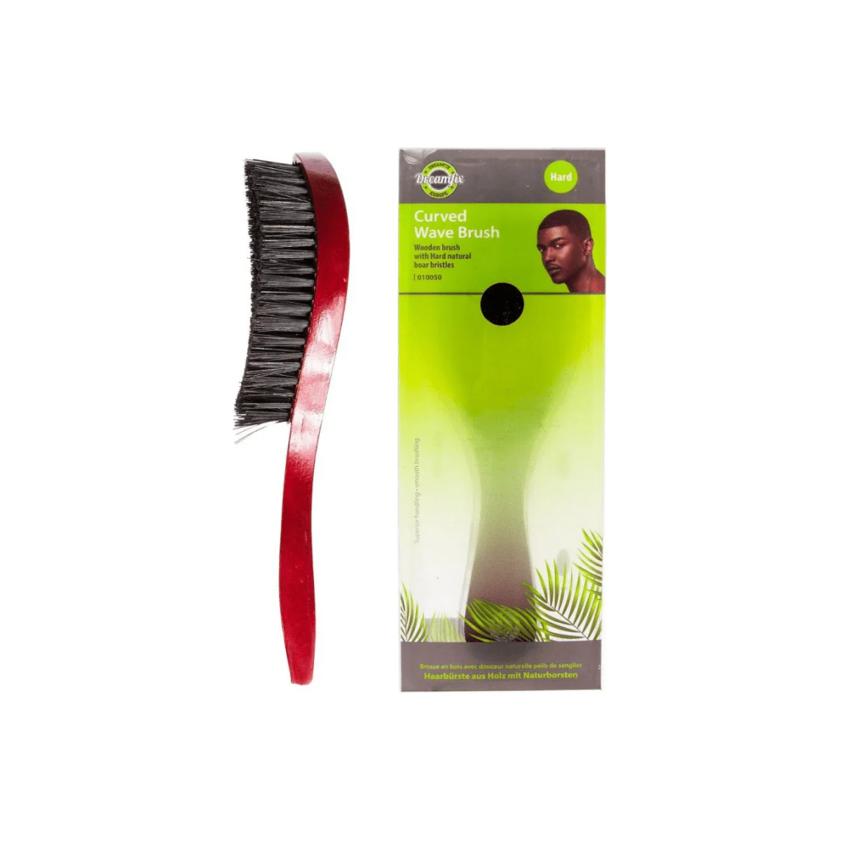 Dreamfix Wave Curved Brush with Handle- Hard & Soft - Image 5