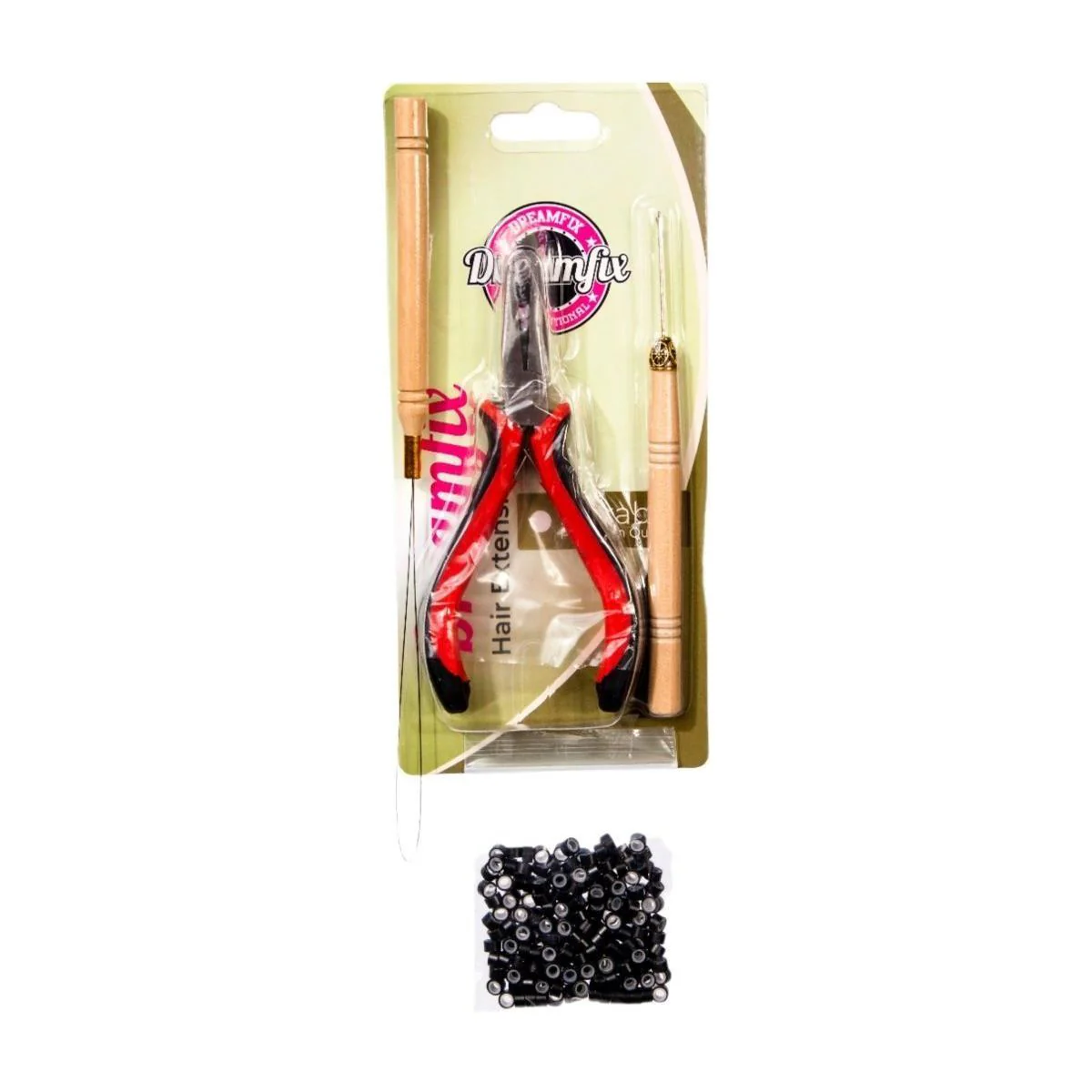 Dreamfix Wigs & Extension Tool Beading Pliers Crochet Silico