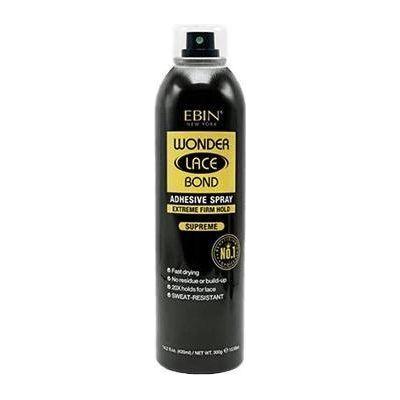 Ebin New York Wonder Lace Bond Adhesive Spray Extreme Firm Hold Supreme 420/180/80 ml - Image 7