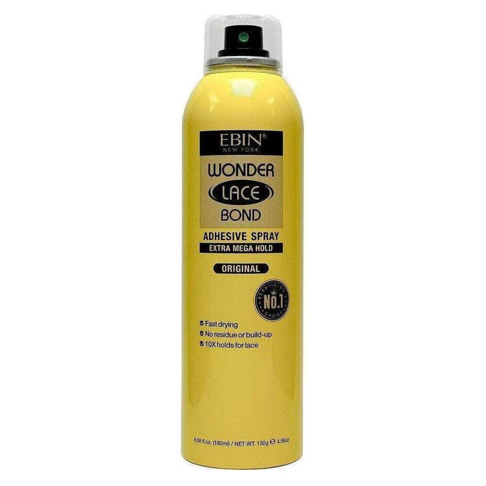 Ebin New York Wonder Lace Bond Extra Mega Hold Spray 420/180/80 ml - Image 2