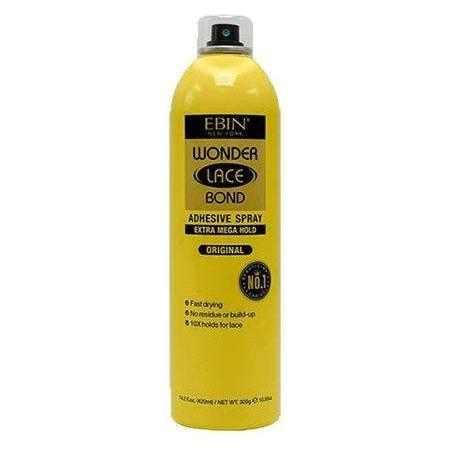 Ebin New York Wonder Lace Bond Extra Mega Hold Spray 420/180/80 ml - Image 4