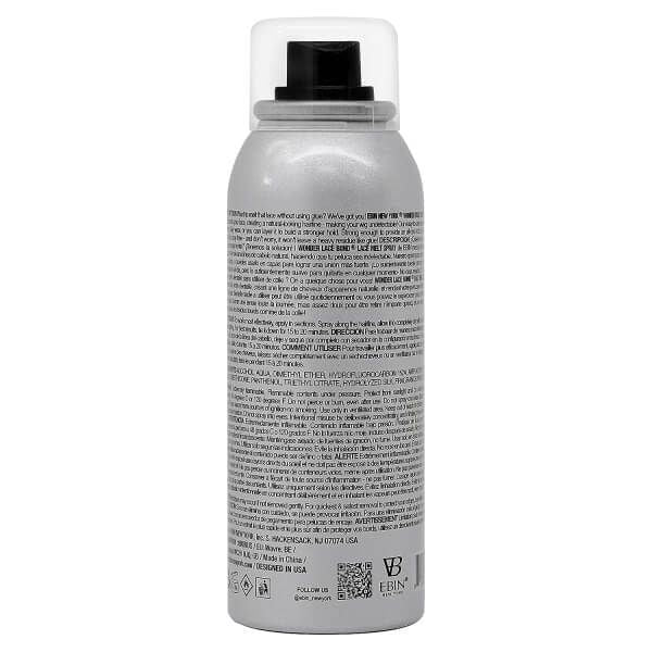 Ebin New York Wonder Lace Bond Lace Melt Spray Silk Protein/Keratin/Vitamin E 80ml - Image 5