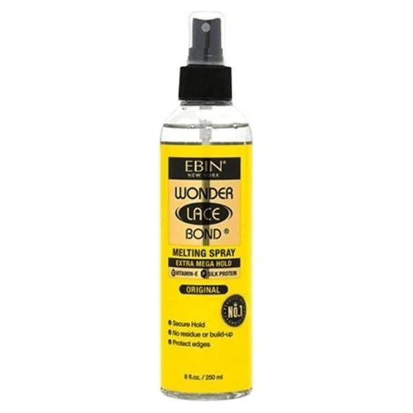 Ebin New York Wonder Lace Bond Melting Spray Active/Supreme/Original 250 ml / 100 ml - Image 4