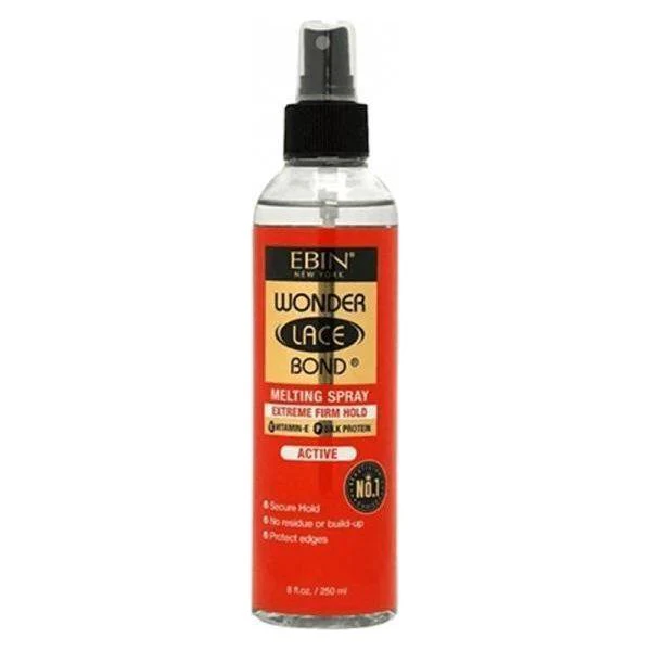 Ebin New York Wonder Lace Bond Melting Spray Active/Supreme/Original 250 ml / 100 ml - Image 5