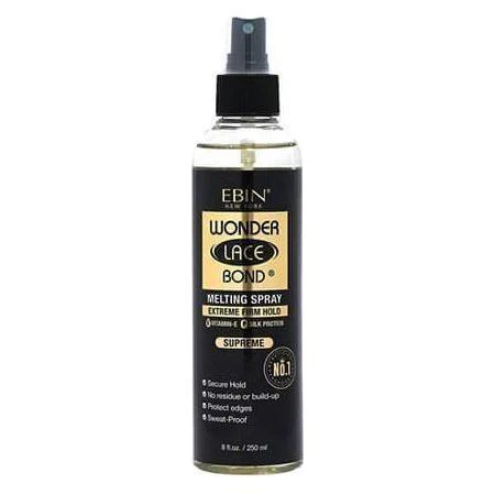 Ebin New York Wonder Lace Bond Melting Spray Active/Supreme/Original 250 ml / 100 ml - Image 7