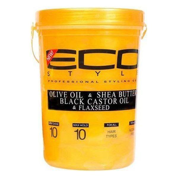 Eco Style Styling Gel Olive Oil & Shea Butter 80oz/16oz/8oz - Image 2