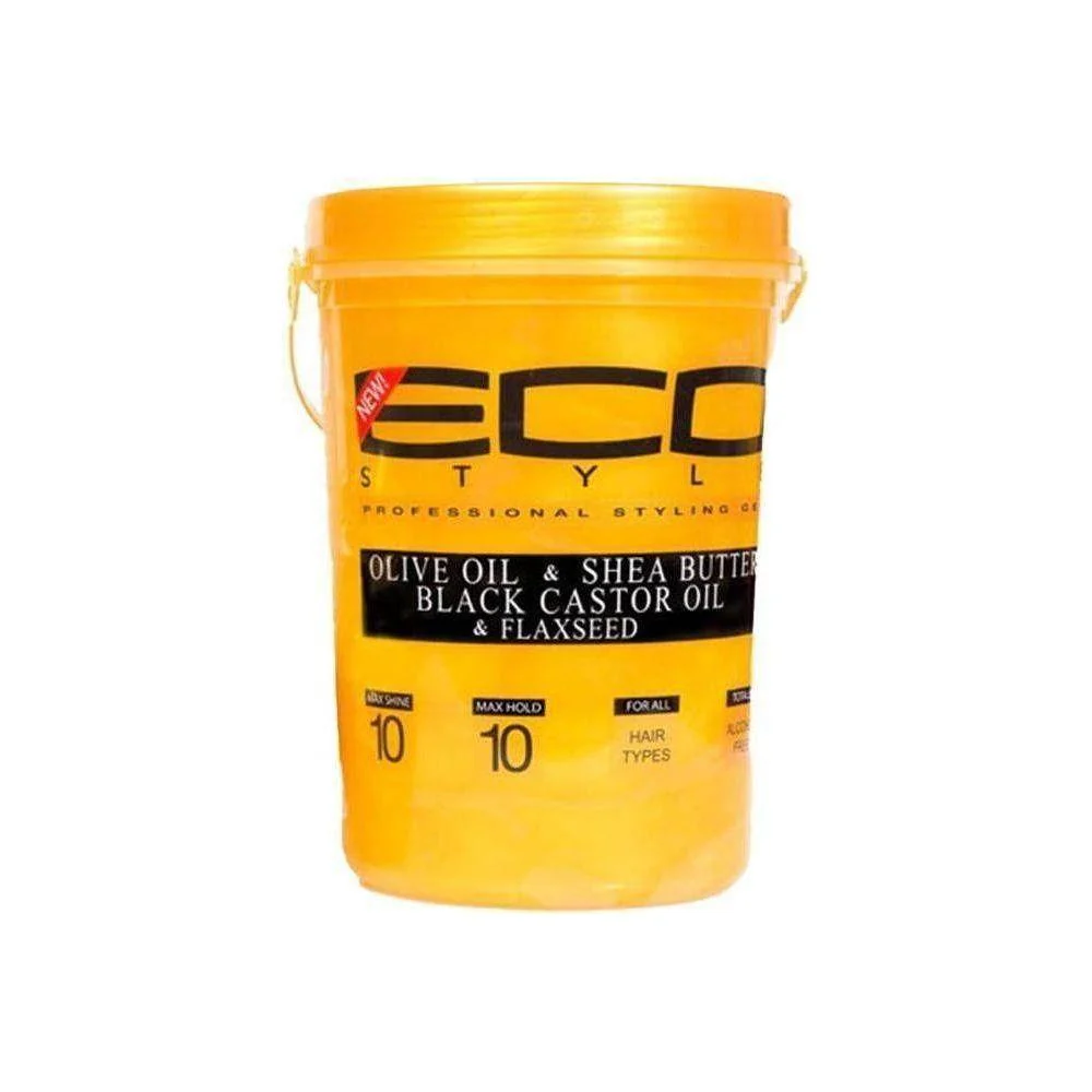 Eco Style Styling Gel Olive Oil & Shea Butter 80oz/16oz/8oz - Image 3