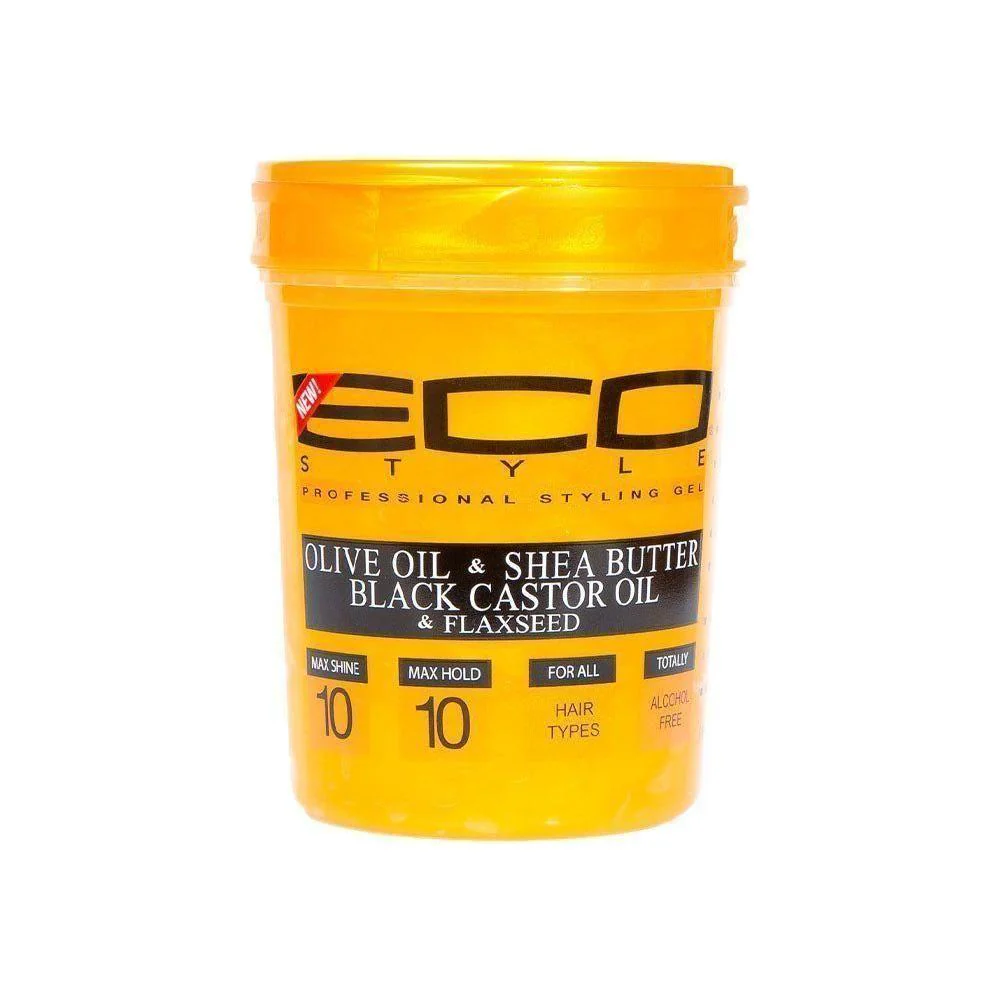 Eco Style Styling Gel Olive Oil & Shea Butter 80oz/16oz/8oz - Image 4