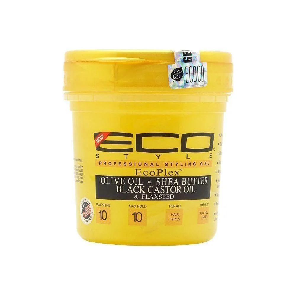 Eco Style Styling Gel Olive Oil & Shea Butter 80oz/16oz/8oz - Image 6