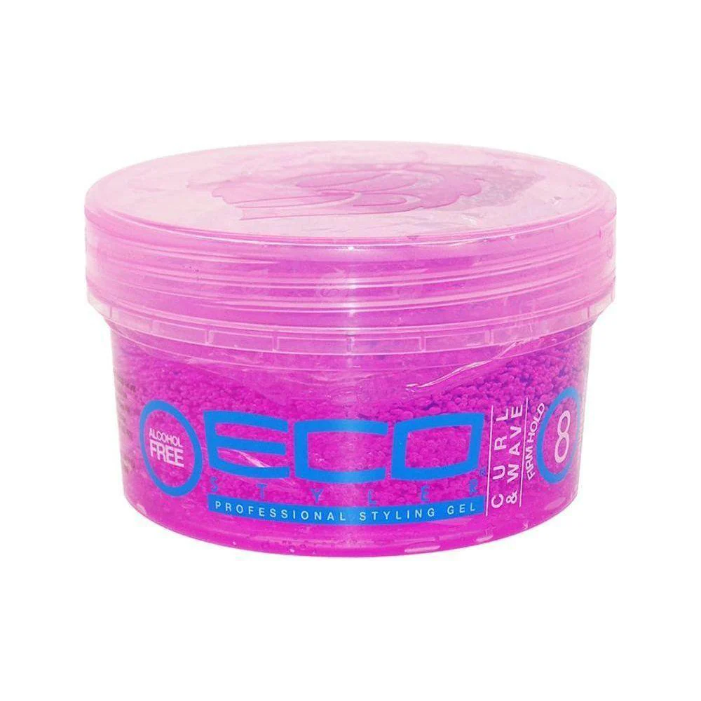 Eco Styler Pink Curl & Wave Firm Hold Styling Gel 32oz/24oz/8oz/16oz/5LB - Image 4