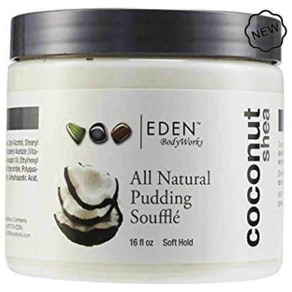 Eden BodyWorks Coconut Shea All Natural Pudding Souffle 473ml