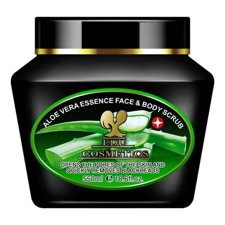 EDU Aloe Vera Gesichts- und Körperpeeling 550ml