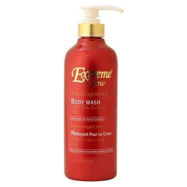 Extreme Glow Strong Lightening Aloe Vera Extract with Shea Butter & Herbal complex Body Wash 750ml