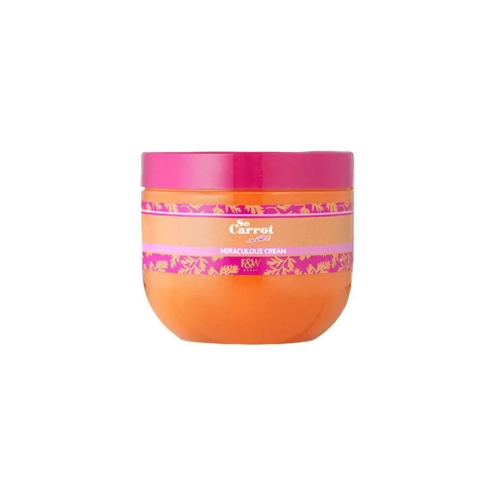 Fair and White So Carrot Miraculous Cream Brightening Face & Body Cream 250ml - Image 2