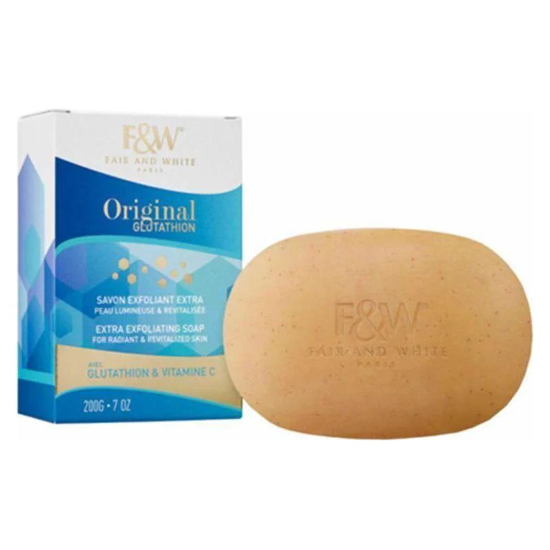 Fair & White Original Glutathion Extra Exfoliating Soap 200g