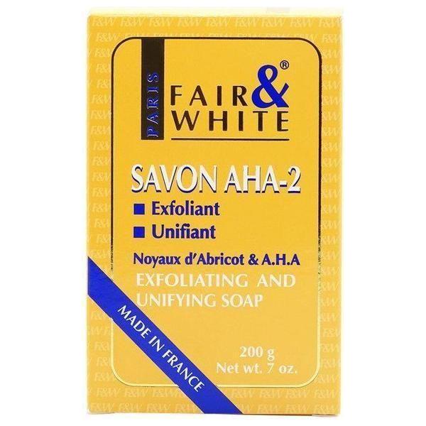 Fair & White Savon Aha-2 Exfoliating and Lightening Soap 200g