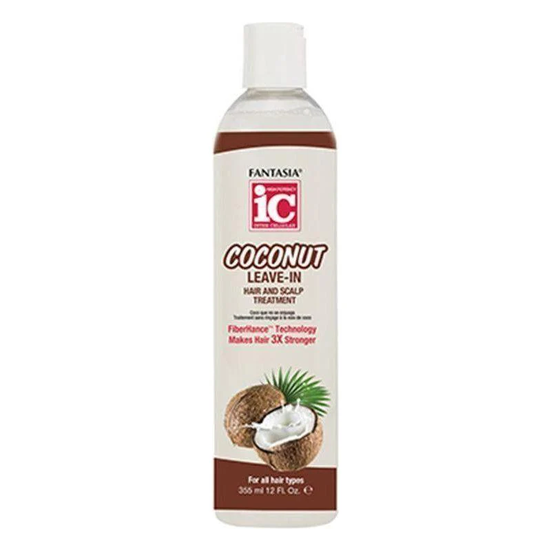 Fantasia ic Coconut Leave-In Hair and Scalp Treatment 355ml