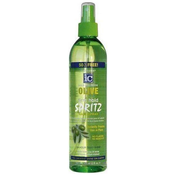 Fantasia IC Hair Polisher Olive Firm Hold Spritz Hair Spray 355ml    