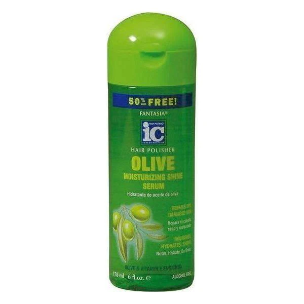 Fantasia IC Hair Polisher Olive Moisturizing Shine Serum 178ml