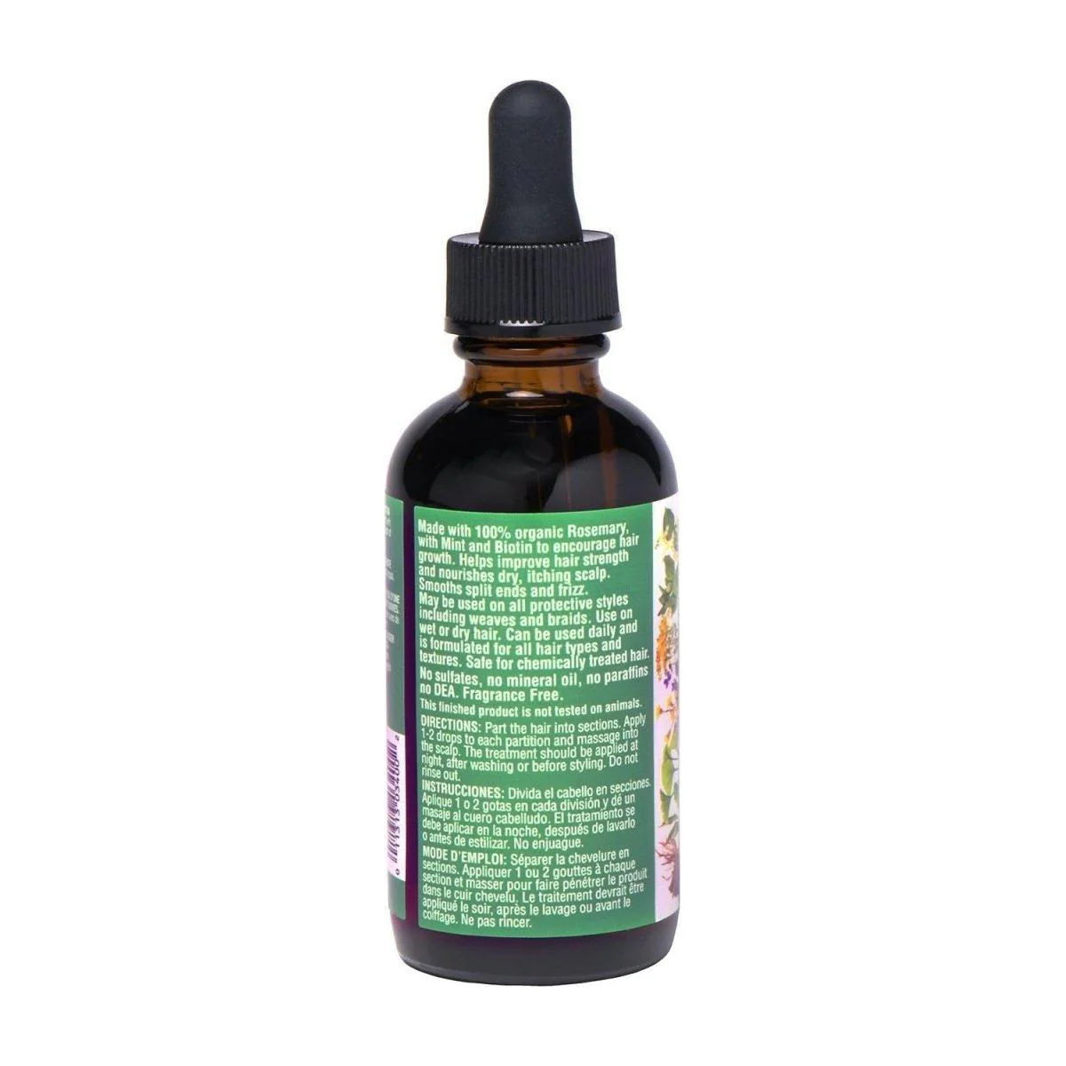 Fantasia IC Rosemary & Mint Hair & Scalp Strengthening Oil 2oz - Image 2