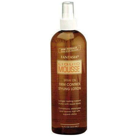 Fantasia Liquid Mousse Spray On Firm Control Styling Lotion 473Ml