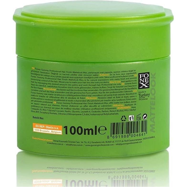 Fonex Matte Look Styling Wax 100ml - Image 2