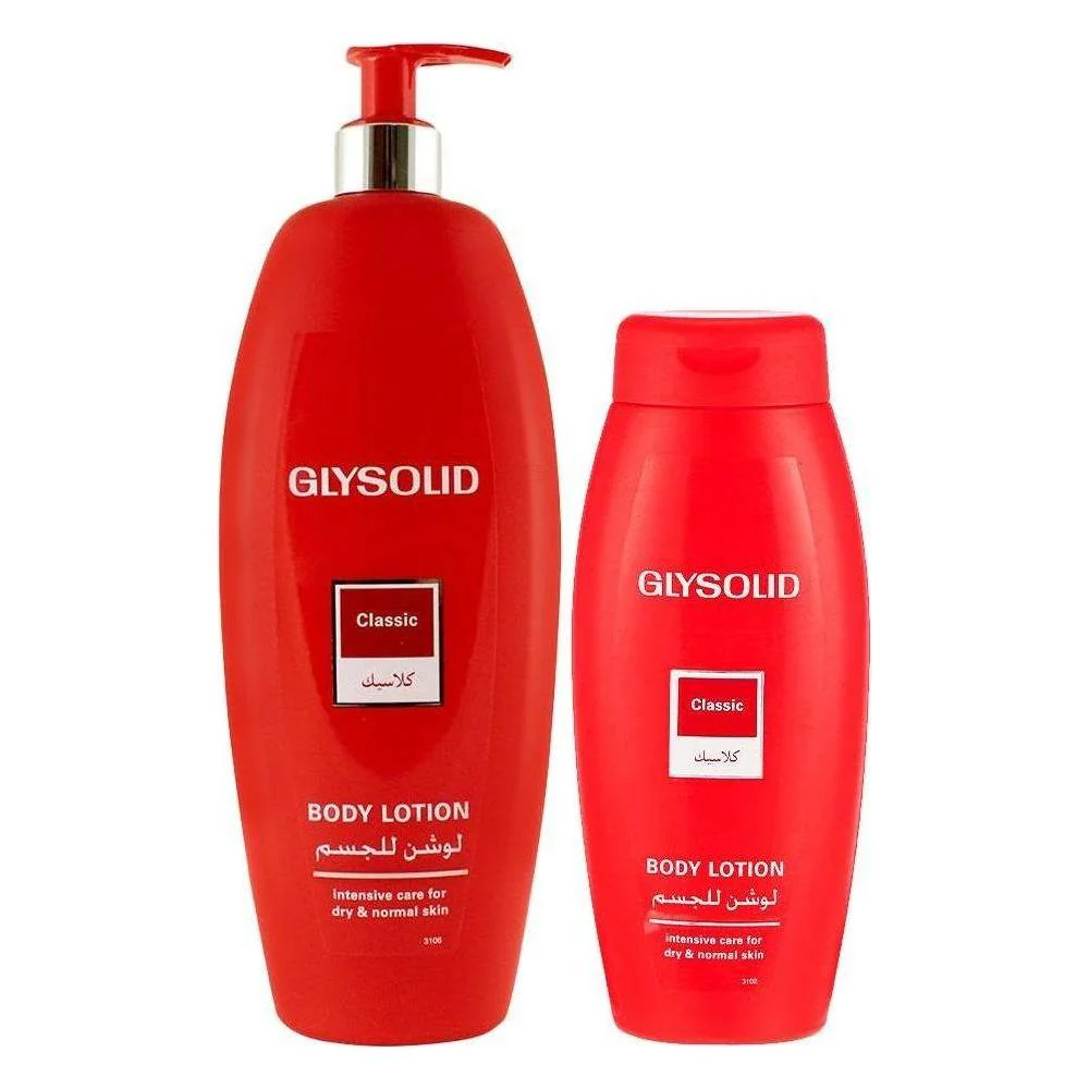 Glysolid Body Lotion Classic 500 ml / 250 ml