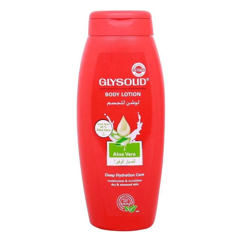 Glysolid Aloe Vera Body Lotion 500 ml / 250 ml - Image 3