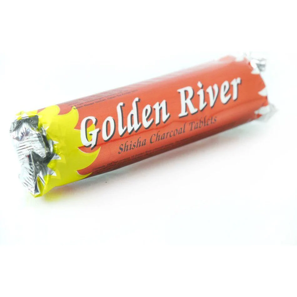 Golden River Long Burning Charcoal 33mm (1 pack of 10 rolls) - Image 2
