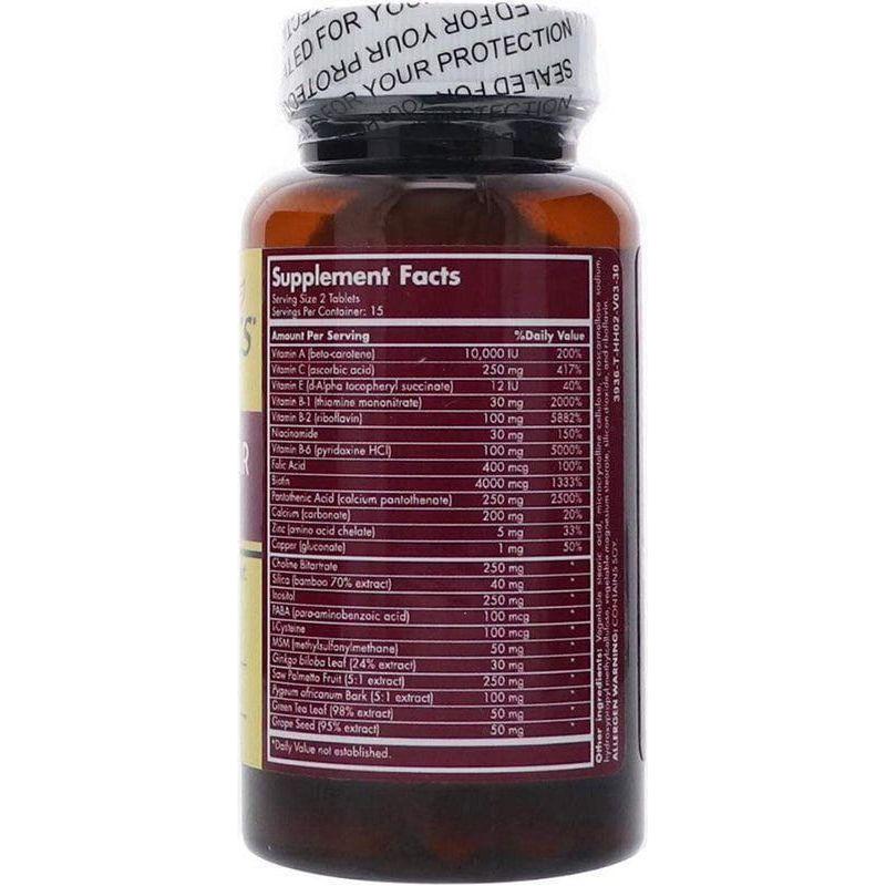 Groganics Healthy Hair Vitamins 30 Tablets - Image 2