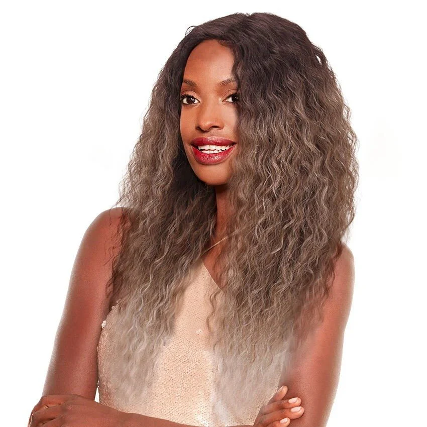 Hair By Sleek Atty Spotlight 101 Synthetic Lace Parting Wig 30" - Image 2